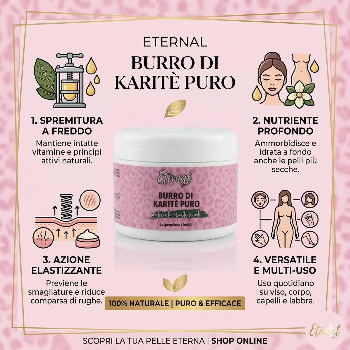 ✨ Eternal – Burro Di Karité Puro
