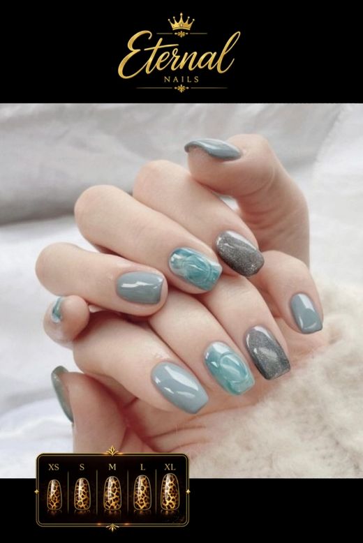 PRESS ON AQUAMARINE