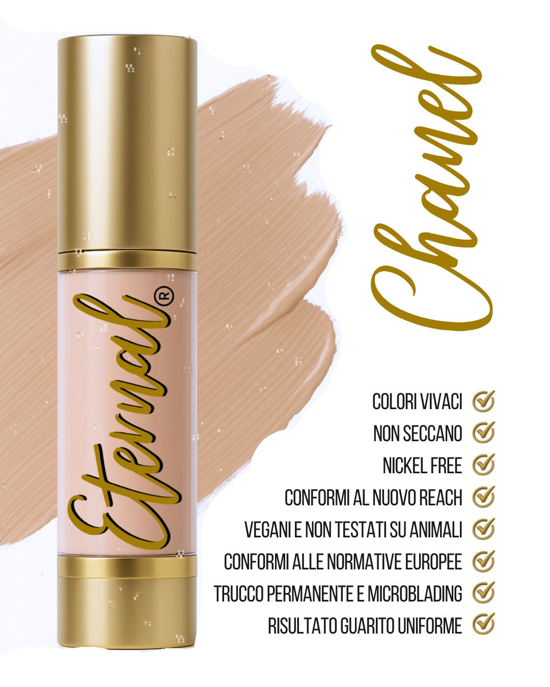 Pigmento PMU e MEDICALE Chanel