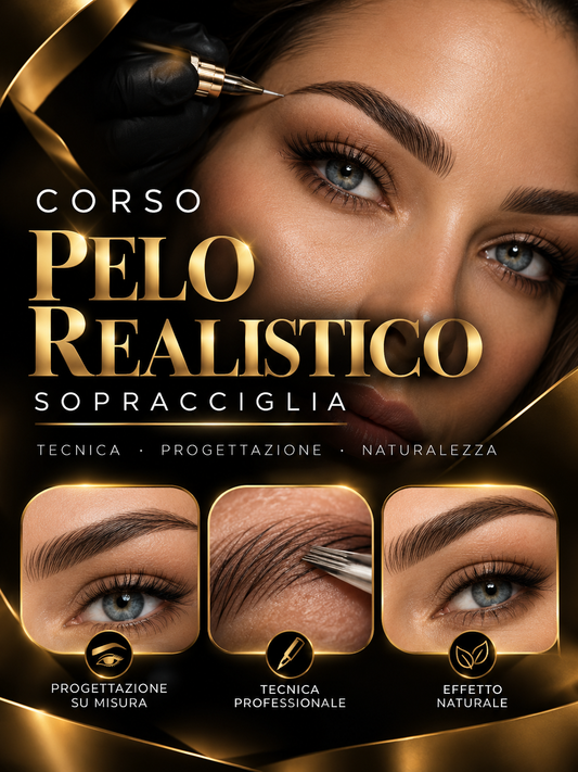 Corso Pelo Realistico Sopracciglia