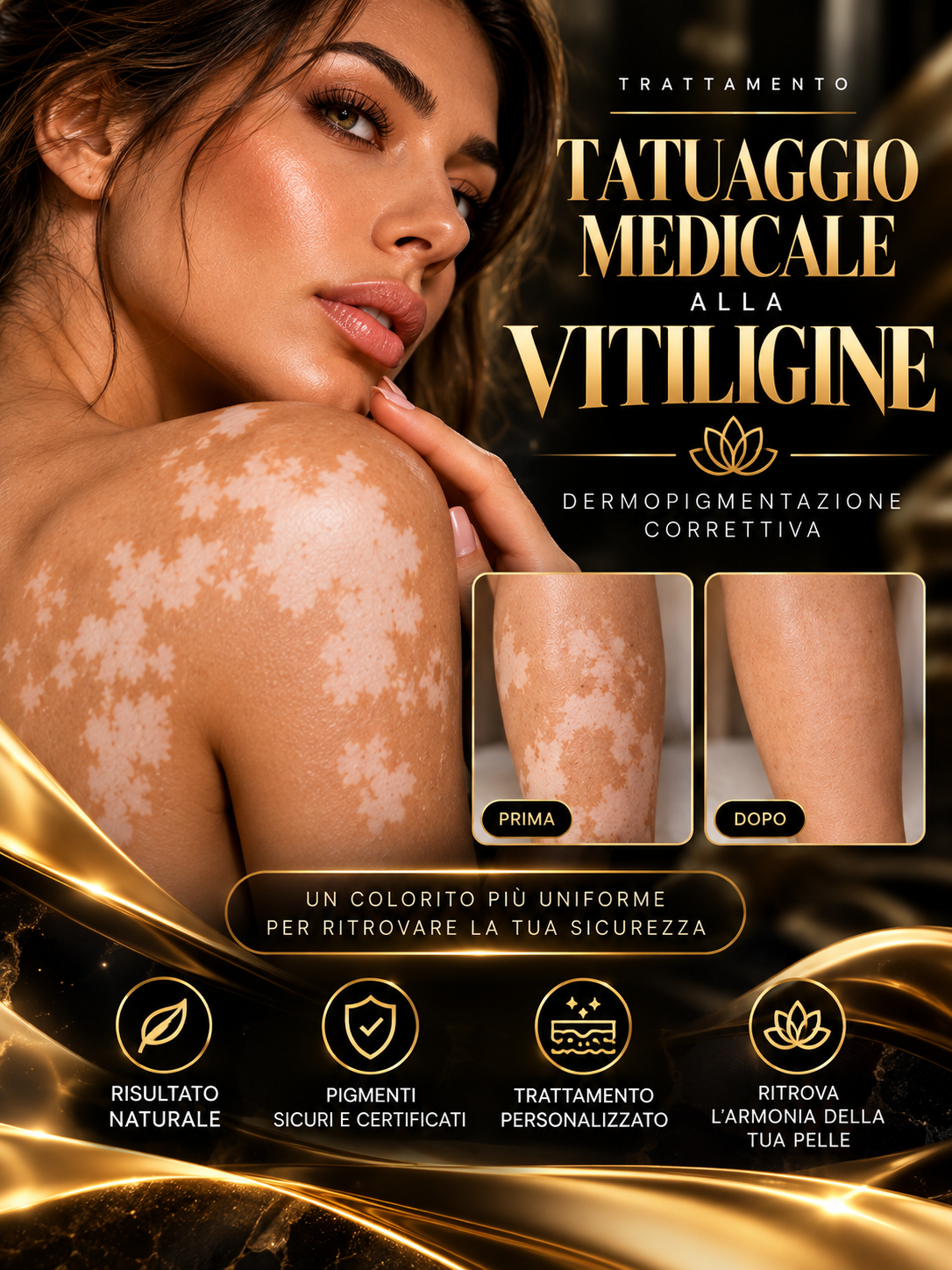 Tatuaggio Medicale Vitiligine
