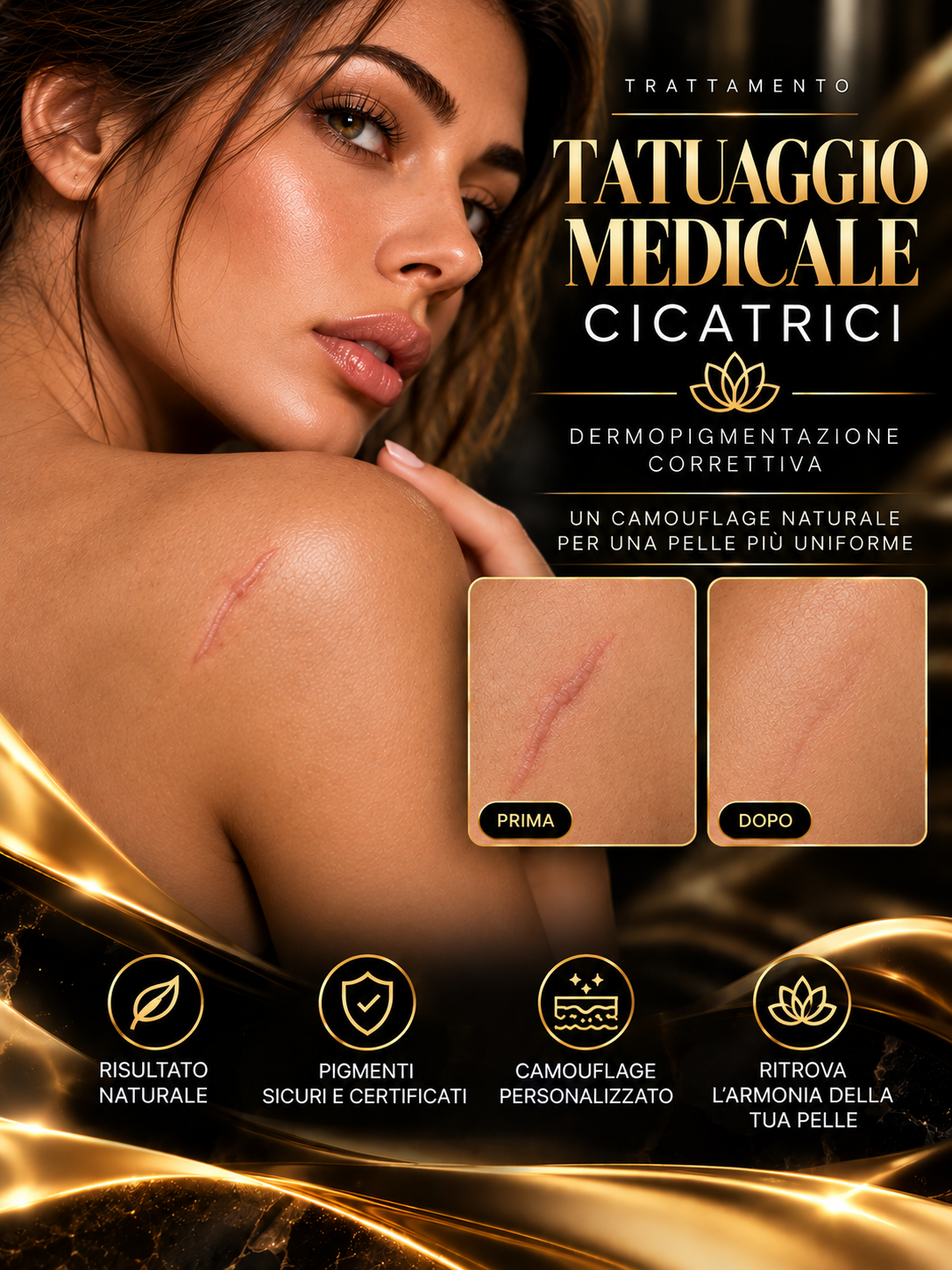 Tatuaggio Medicale Cicatrici