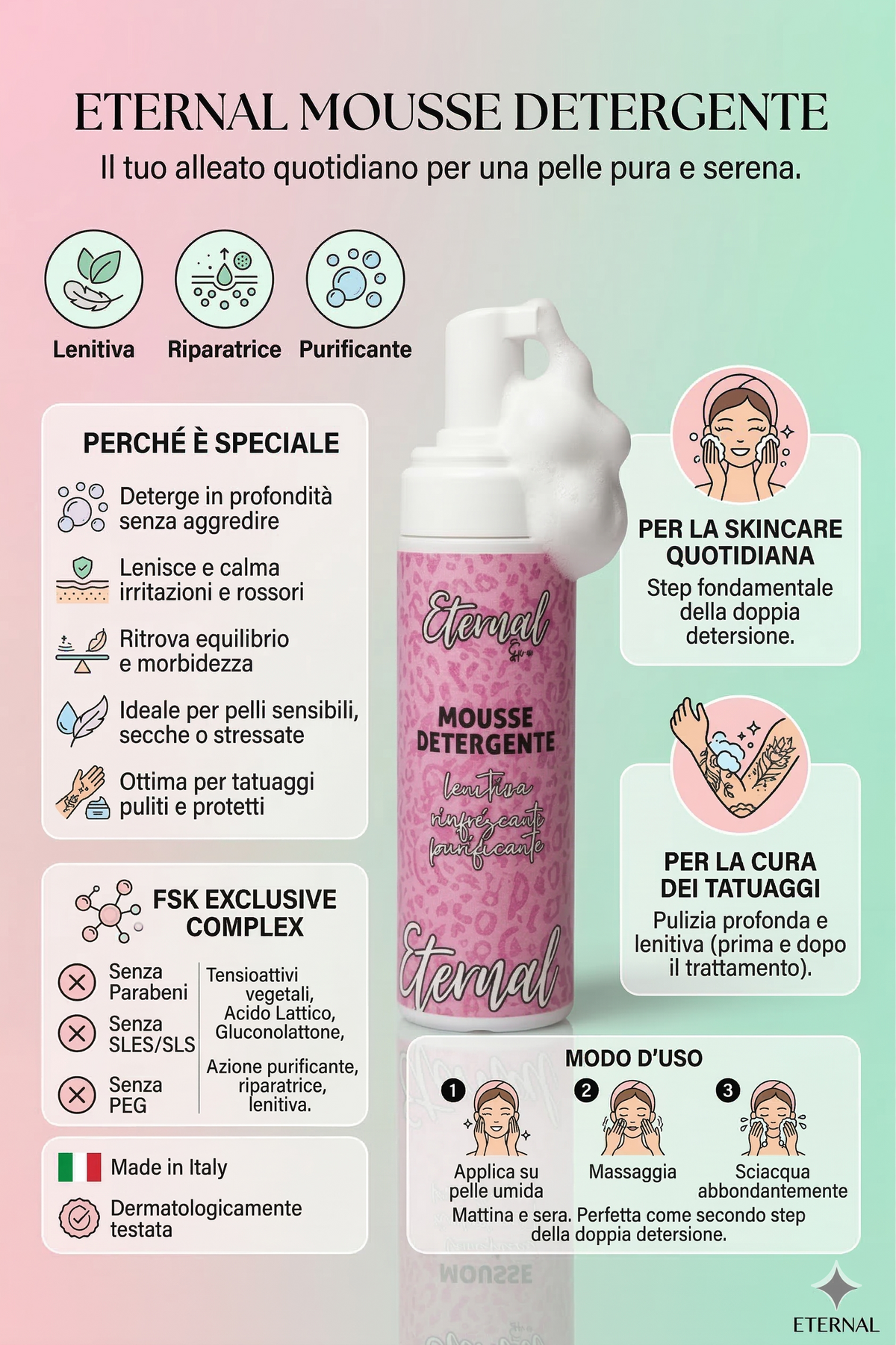 ✨ Eternal – Mousse Detergente